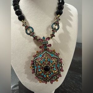 Heidi Daus Goldtone Unforgettable Lavaliere Locket Necklace